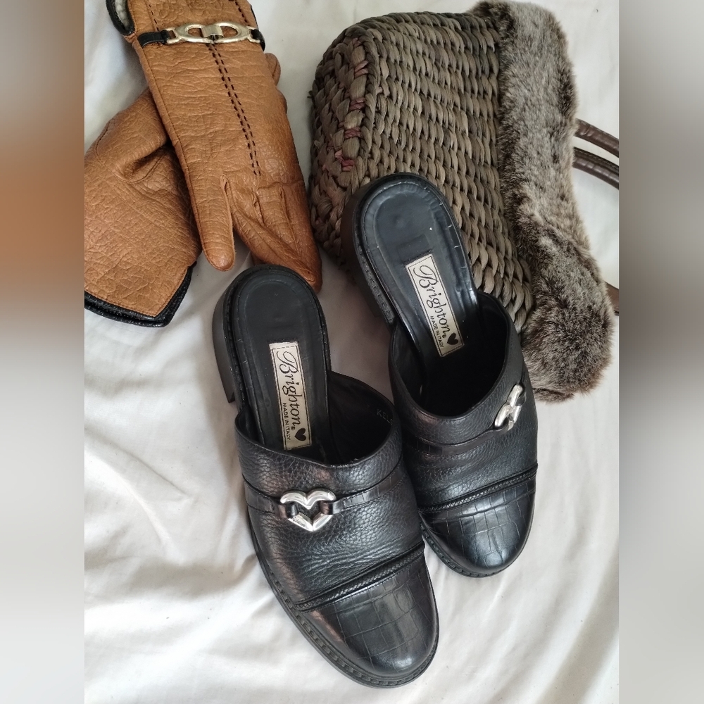 Brighton clogs loafer slides